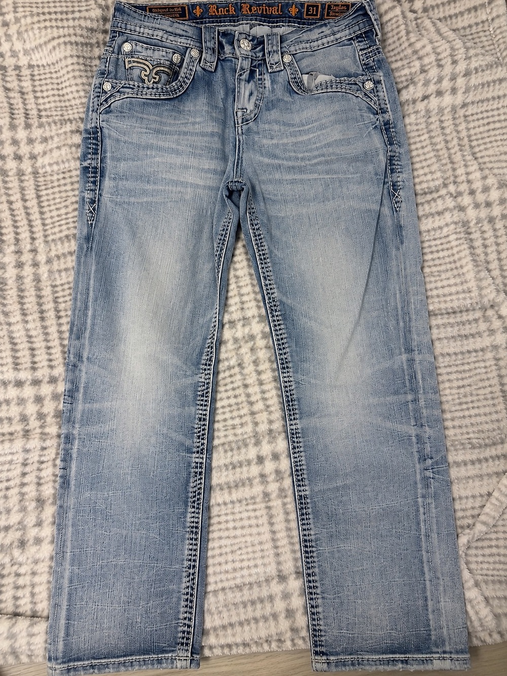 Rock Revival Men’s Jaylan Straight Jeans size 31
